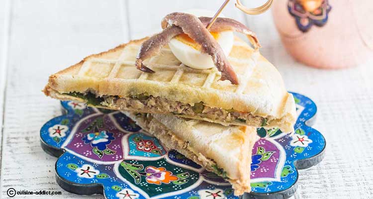 كروك الميسيو بالخضروات والتونة