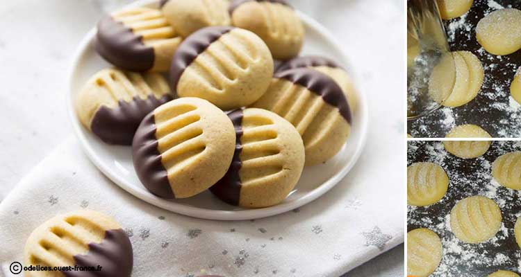 بسكويت منزلي مع نكهة الليمون