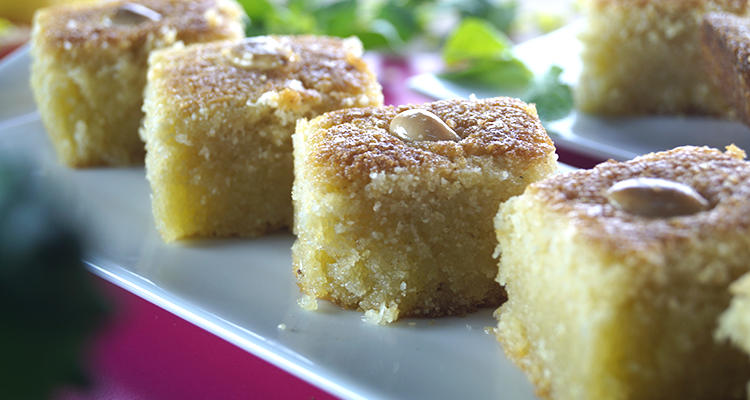 هريسة حلوة بالياغورت