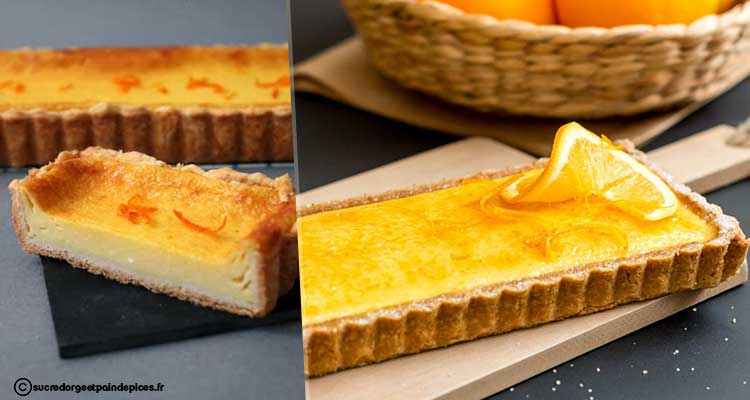 تارت الفلان بالبرتقال