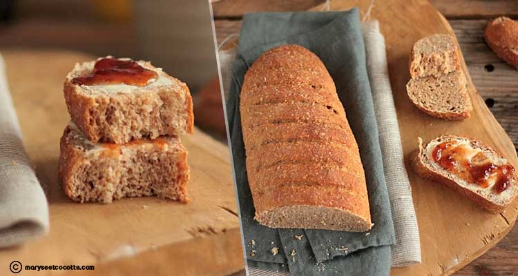 خبز القمح الكامل