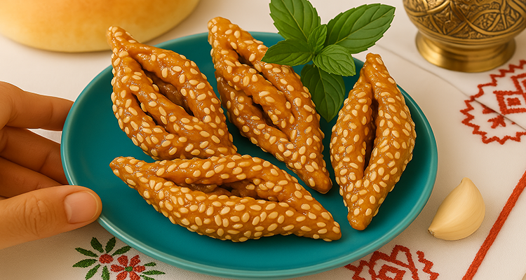 حلويات الشباكية (قراوش سهلة)