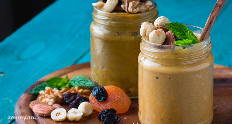 بسيسة قمح بالفواكه الجافة : طريقة الجدة