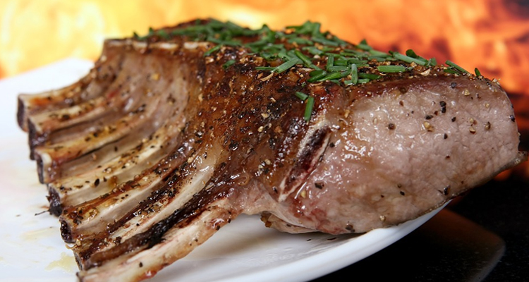 كتلات علوش مشوي على الطريقة المغربية