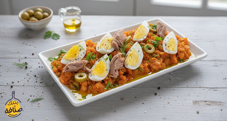 سلطة أمك حوريّة بطريقة جديدة