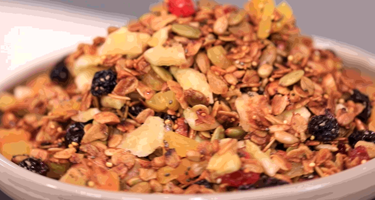 غرانولا مقرمشة