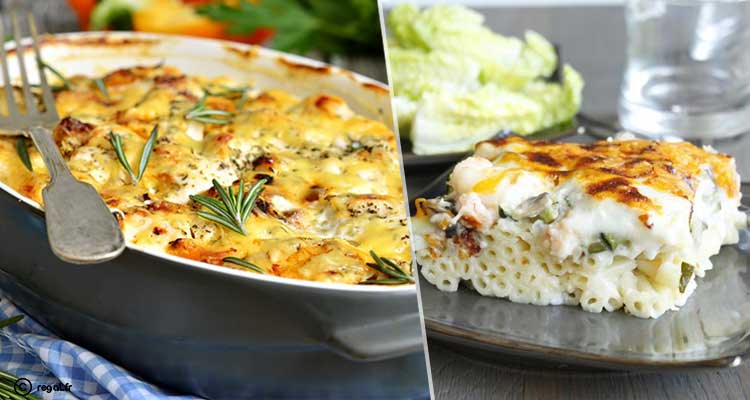 طاجين مقرونة  بالكروفيت