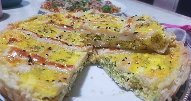 تارت بالدجاج و الريكوتا