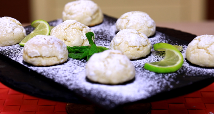 بسكويت مشقّق بالليمون