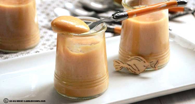 كريم كراميل منزلية للتحلية