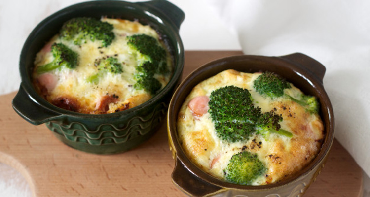 بروكلي بالبيض