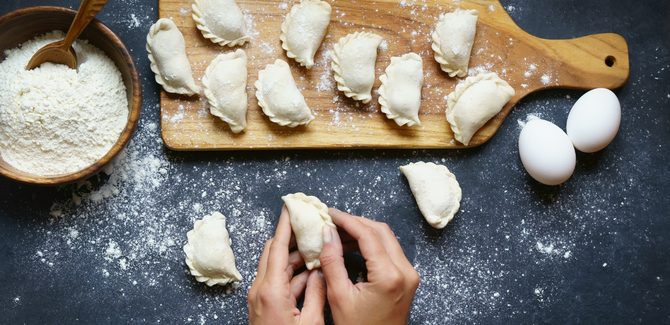 عجينة سمبوسة لمقبلات رمضانية شهية