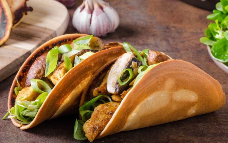 تاكو دجاج سهل وسريع