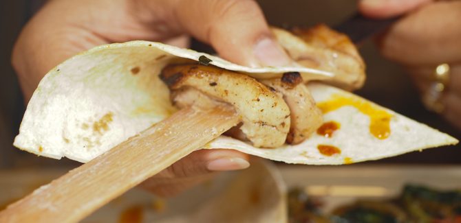 تاكو دجاج سهل وسريع