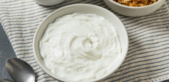 زبادي بالفواكه