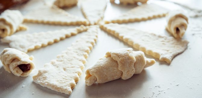 كرواسون فراولة