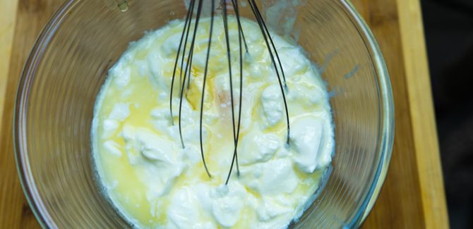 عجينة الزبادي القطنية  ولا