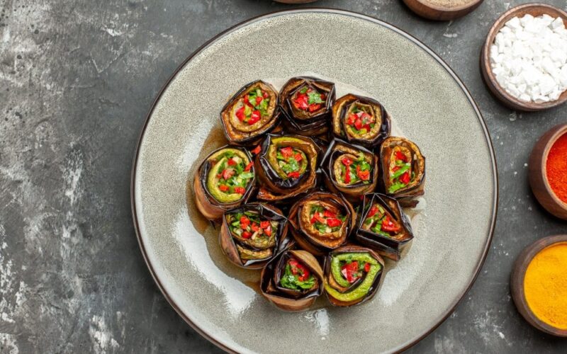 لفائف الباذنجان