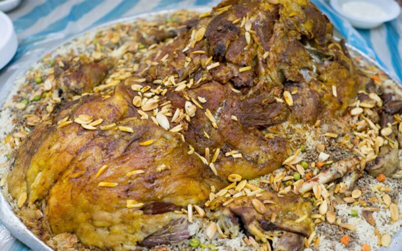 كبسة لحم مندي