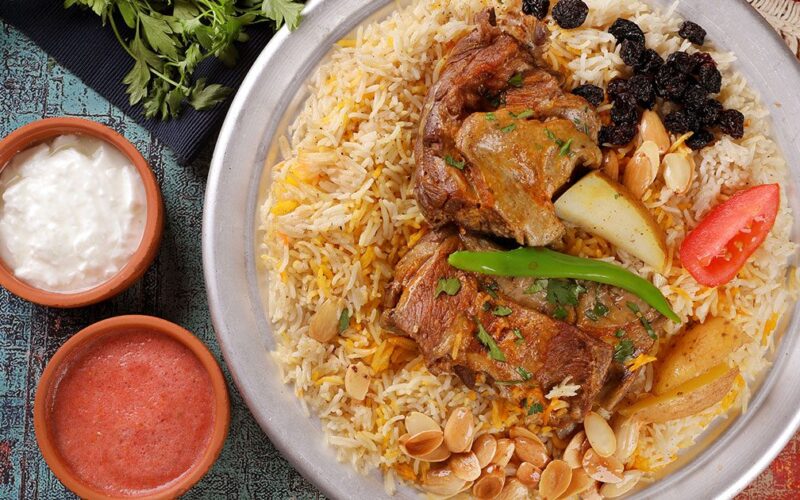 مندي لحم بالفرن