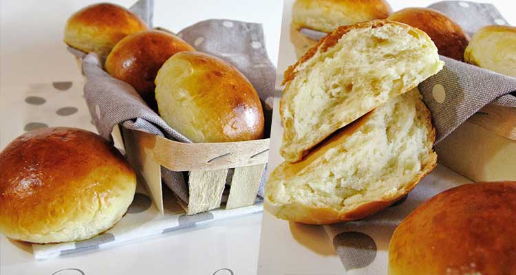 خبز صغير طري وسهل التحضير