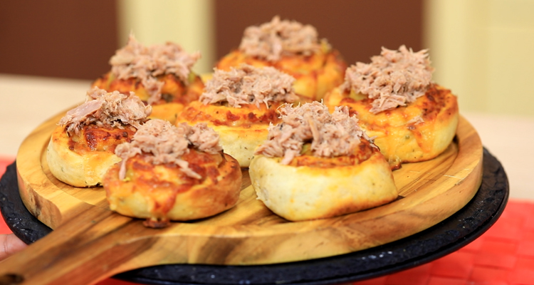 ميني بيتزا رولي