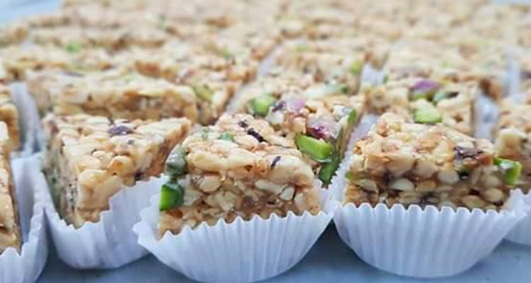 بجاوية بالمكسرات سريعة وسهلة