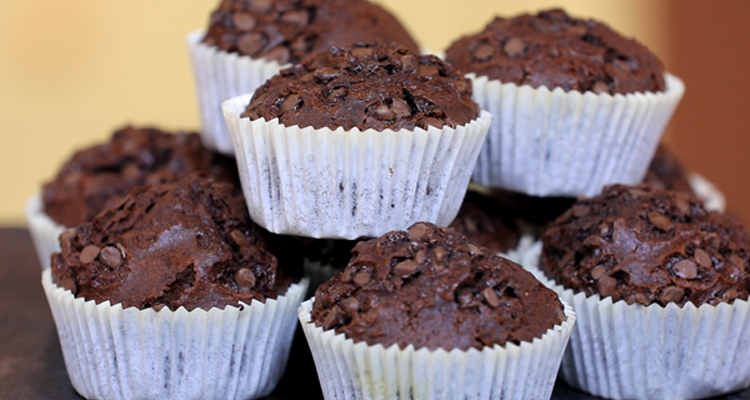 موفينز بحبيبات الشكلاطة