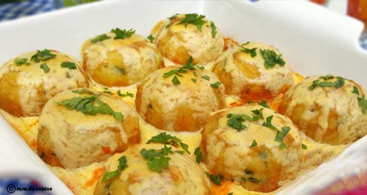 غراتان بطاطا بالجبن