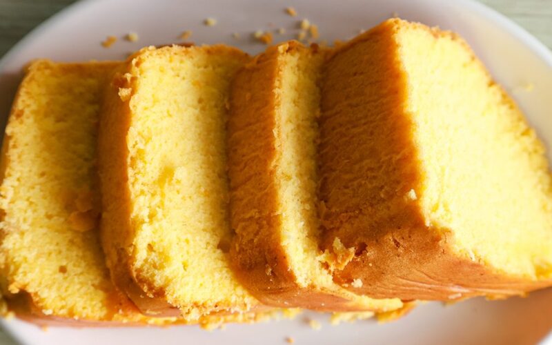 كيكة الشاي العادية