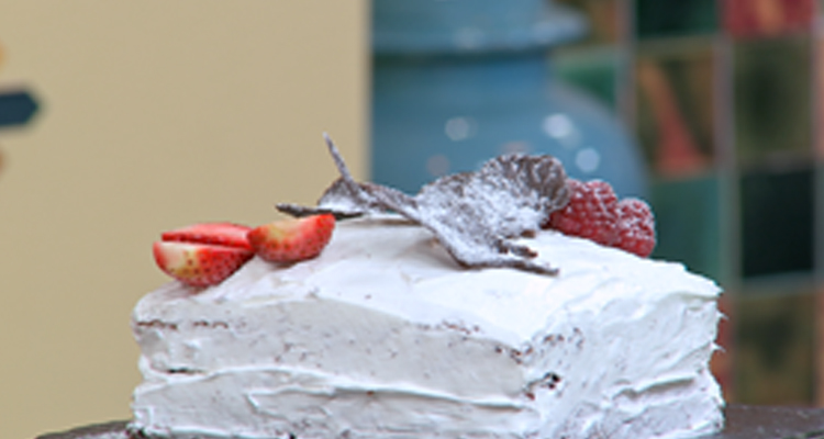 كايك بالشكلاطة والغلال