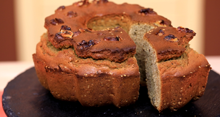 خبزة درع بالمكسرات