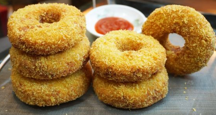دونات دجاج بالهريسة العربي