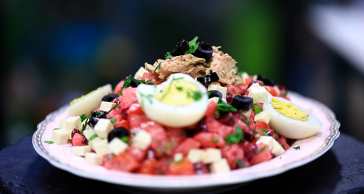 سلطة خضر مفوّرة