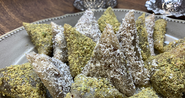 صمصة بالجلجلان في الفرن