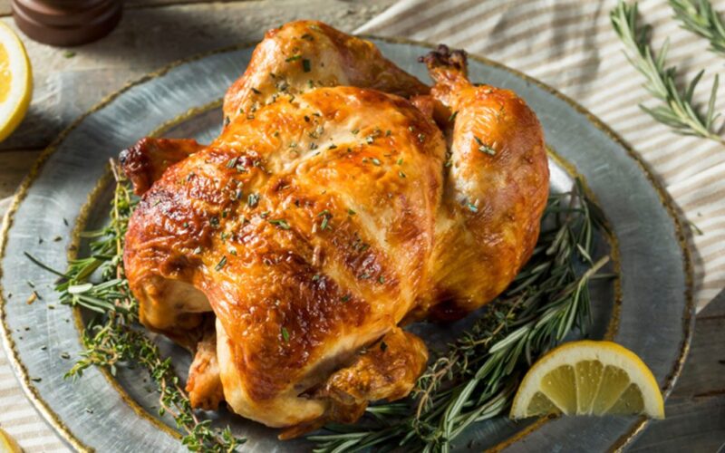 كيف اشوي الدجاج