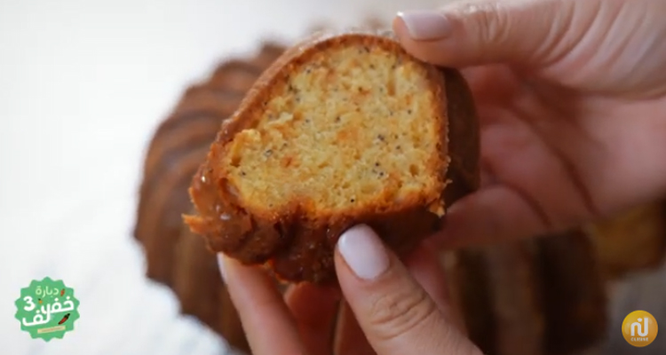 كايك بالليمون للتحلية