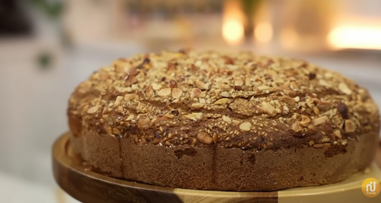 كايك درع بالمكسرات والجلجلان