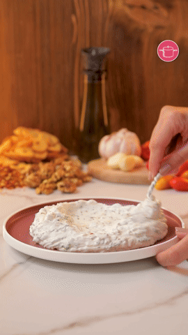 تغميسة اللبنة الشهية