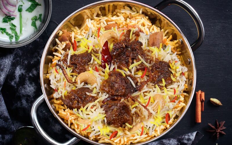 برياني لحم هندي