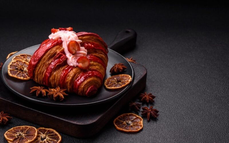 كرواسون فراولة