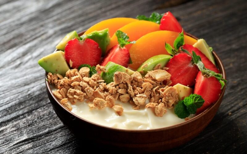 زبادي بالفواكه